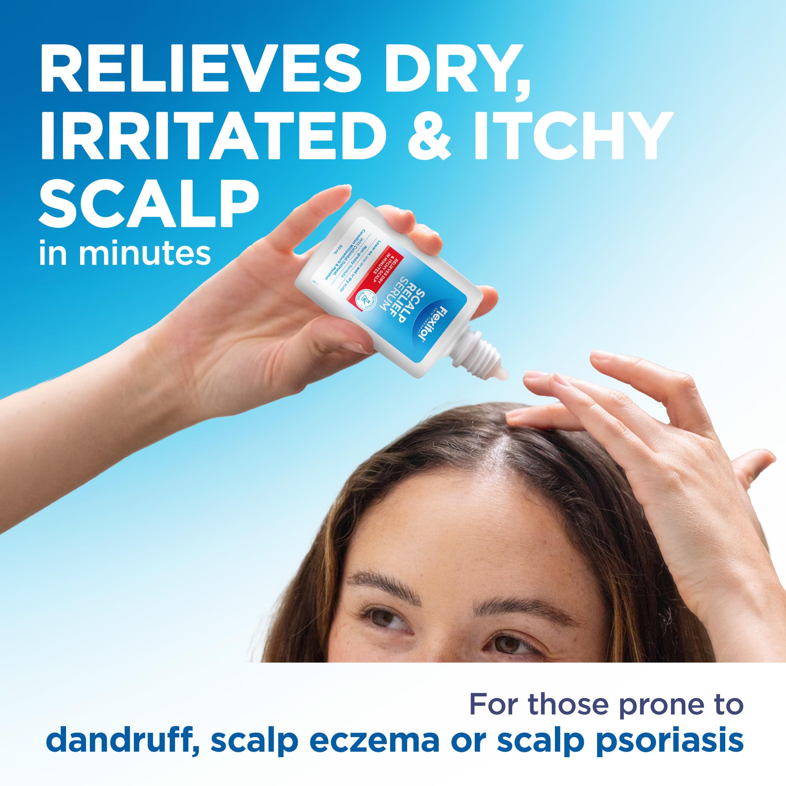 Flexitol dropper dispensing serum for precise spot treatment and easy use