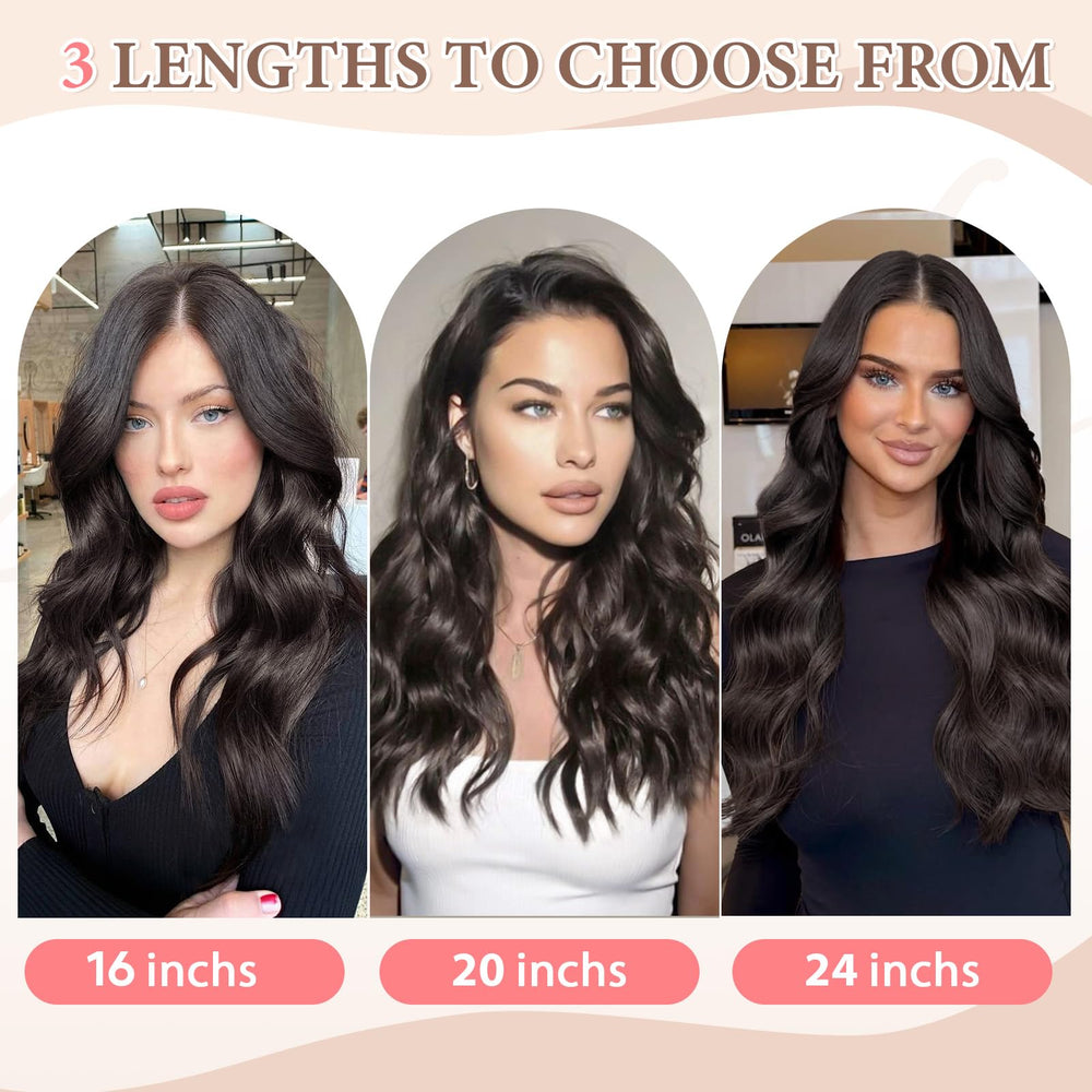Fliace quick application guide helps customize length and volume.