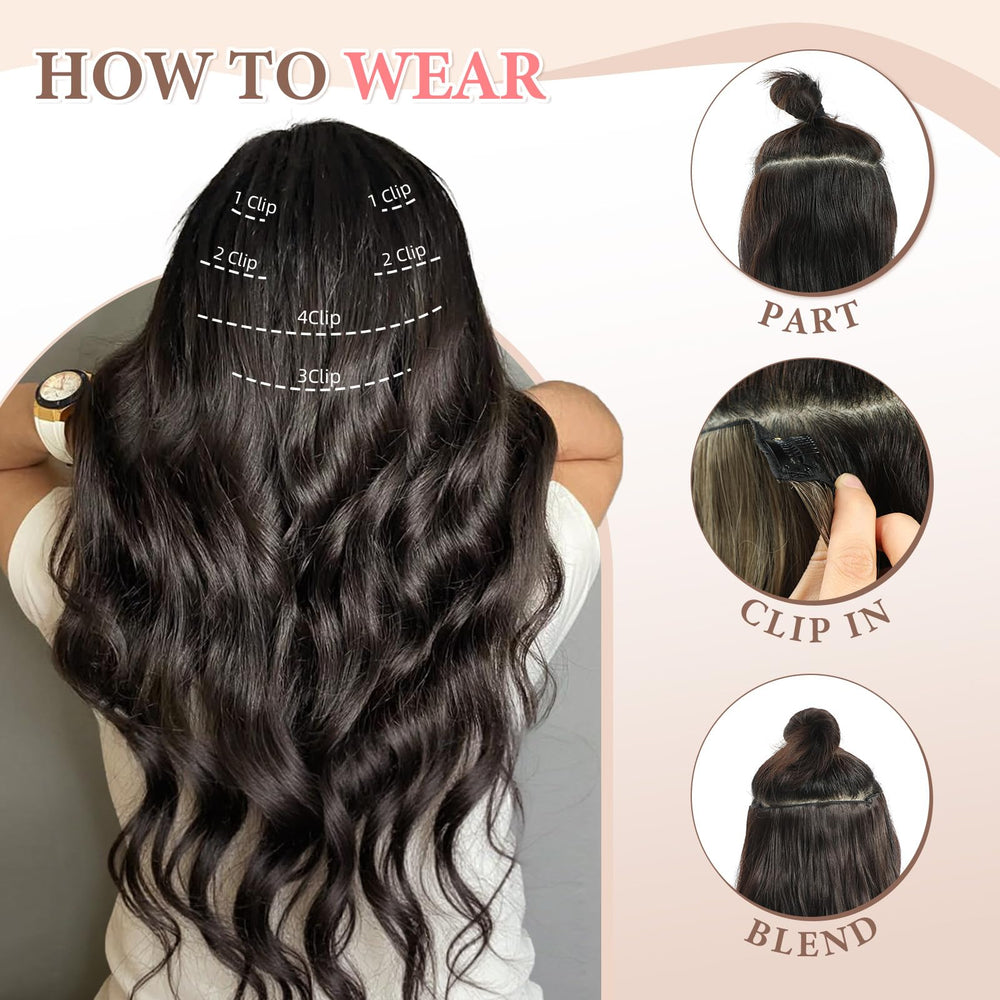 Fliace curled look achieved with heat up to 180F for soft waves.