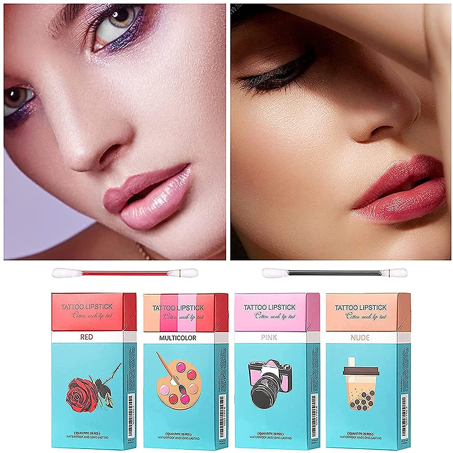 FLIPNEX Face contour retouch shows soft, balanced facial definition