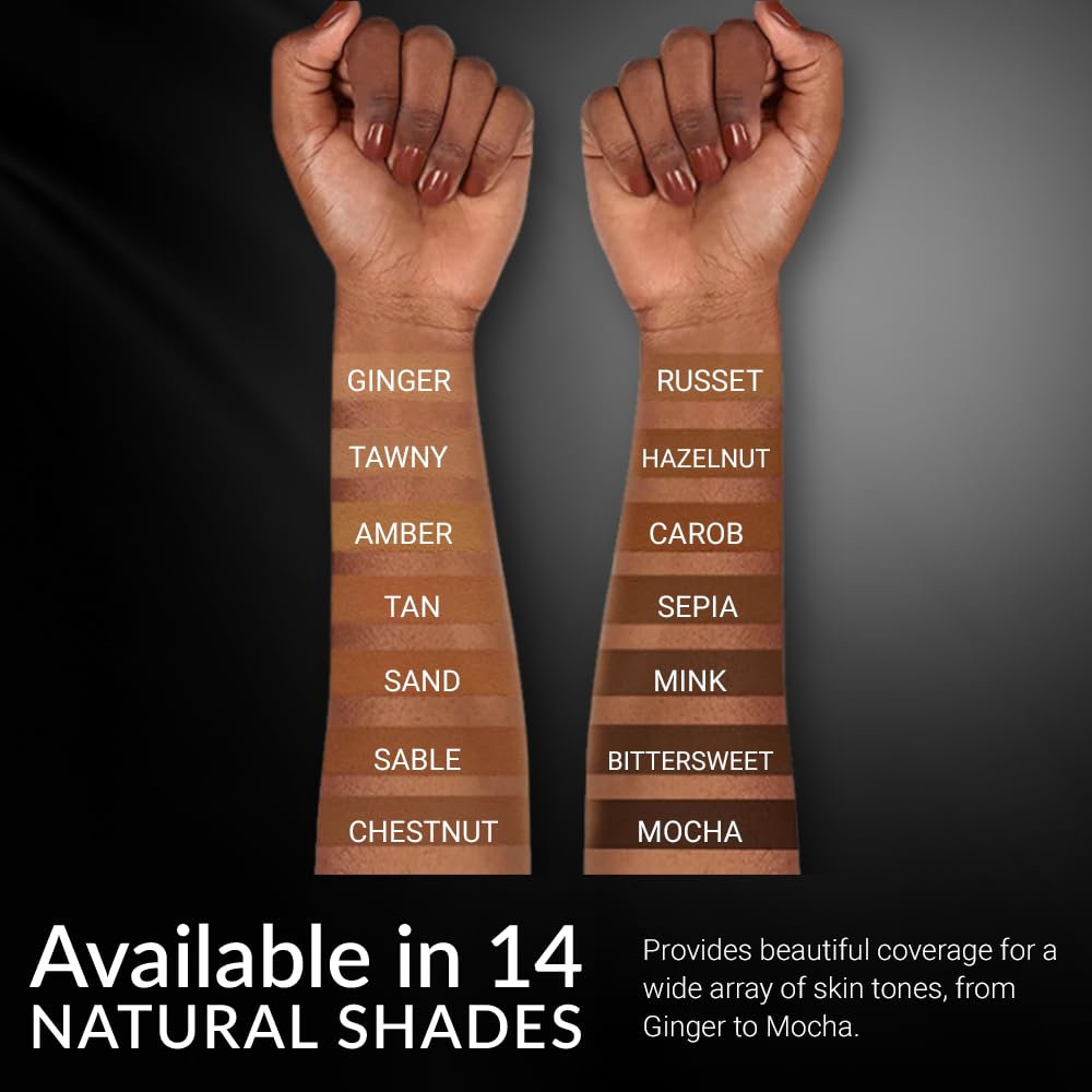 Flori Roberts Cream To Powder Foundation vitamin E moisturizes dry areas while blending