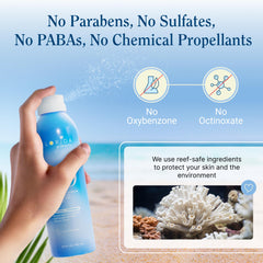 Florida Glow SPF50 water-resistant 80-mins protects skin during sports and swimming.