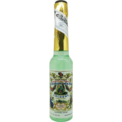 Florida Water 7.5oz bottle closeup highlights portable, salon-like skin-refreshing aroma.