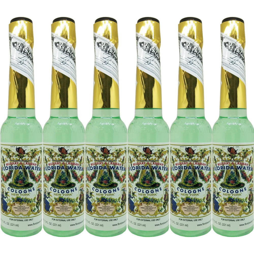 Florida Water Lanman Kemp authentic cologne bottle front for everyday refreshing scent.