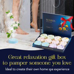 Flovista lavender-shower-steamer promotes calming aromatherapy during a refreshing shower.