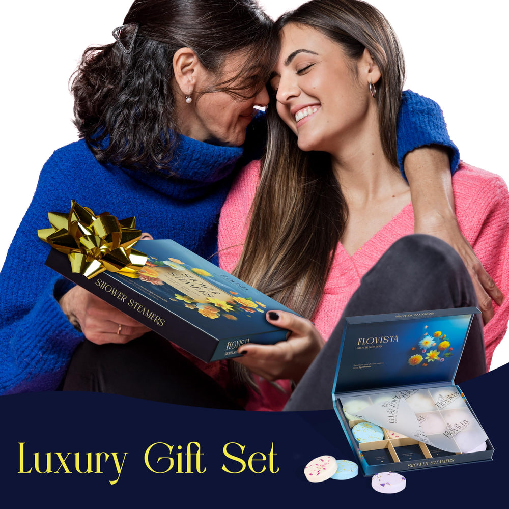 Flovista variety-scent-box features six scents for personalized spa moments.