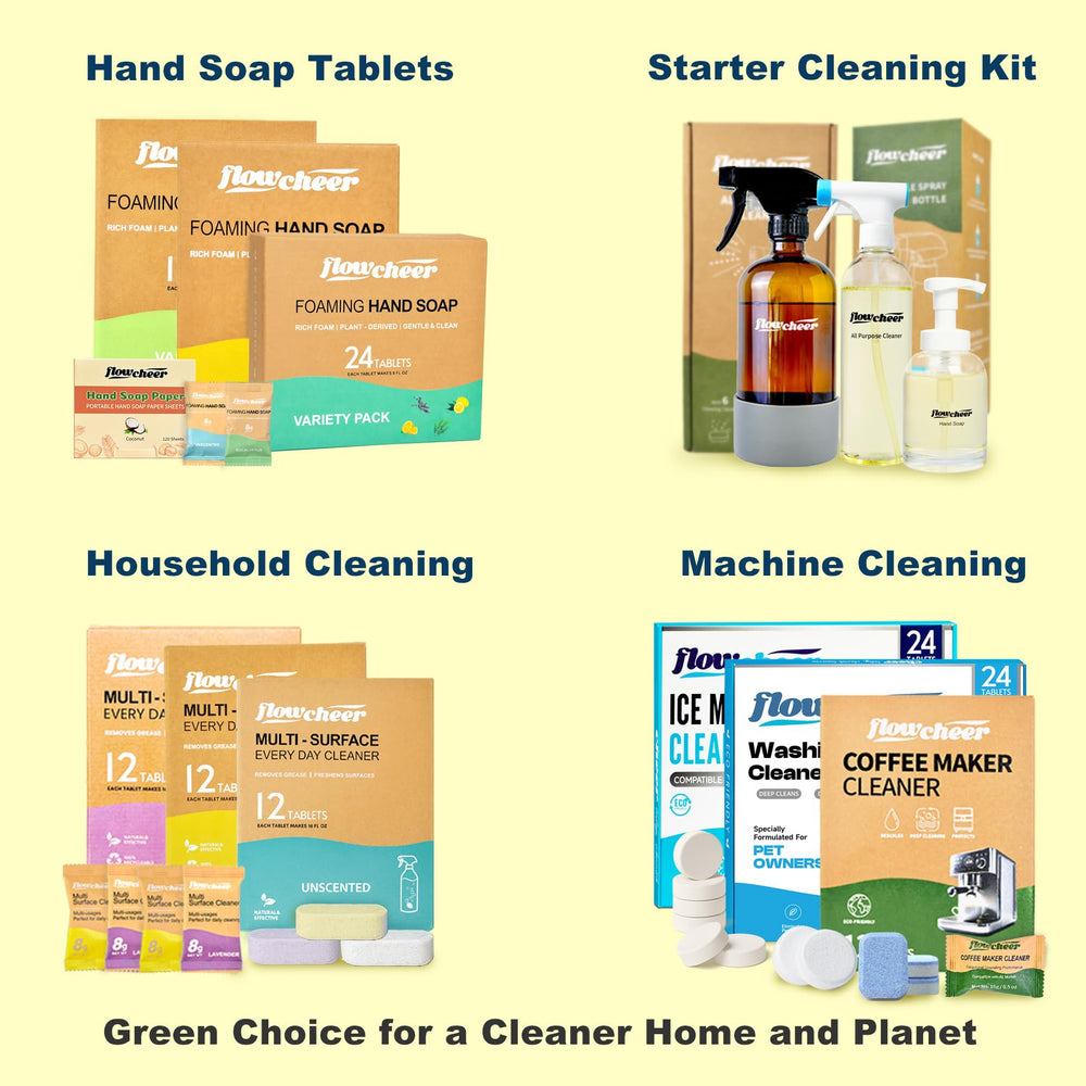 Flowcheer refill tablets with vanilla scent for daily use.