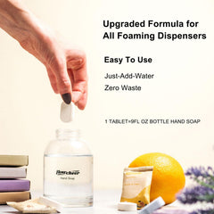 Flowcheer orange tablets for bright scent and refreshing hand cleansing