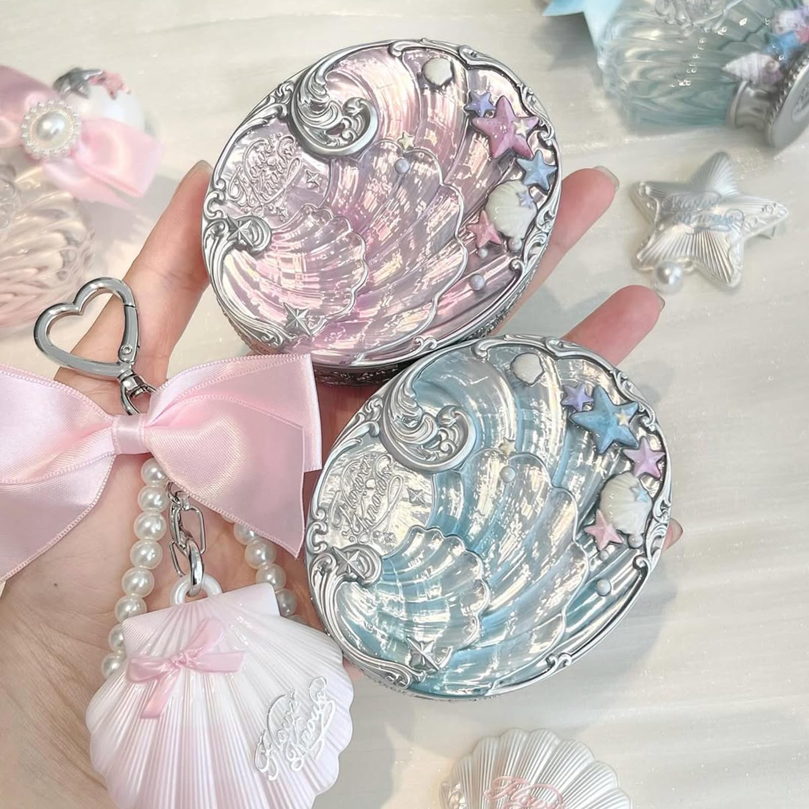 Flower Knows 02 Dreamy Pink swatch blends pinks for even skin tone