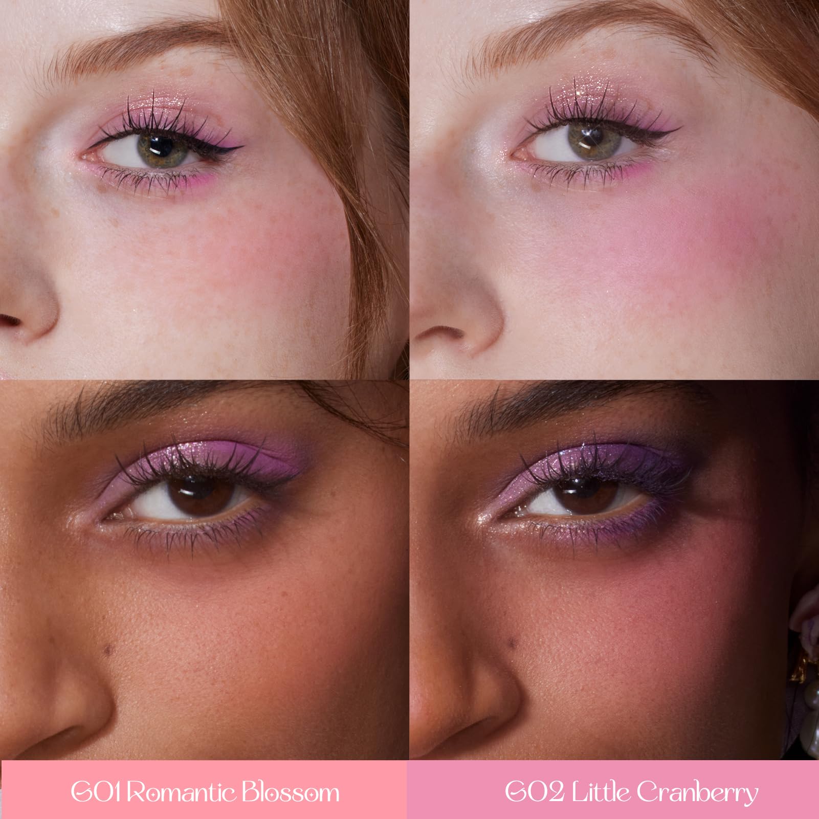 Flower Knows blush brush enables precise, smooth application for flawless cheeks.