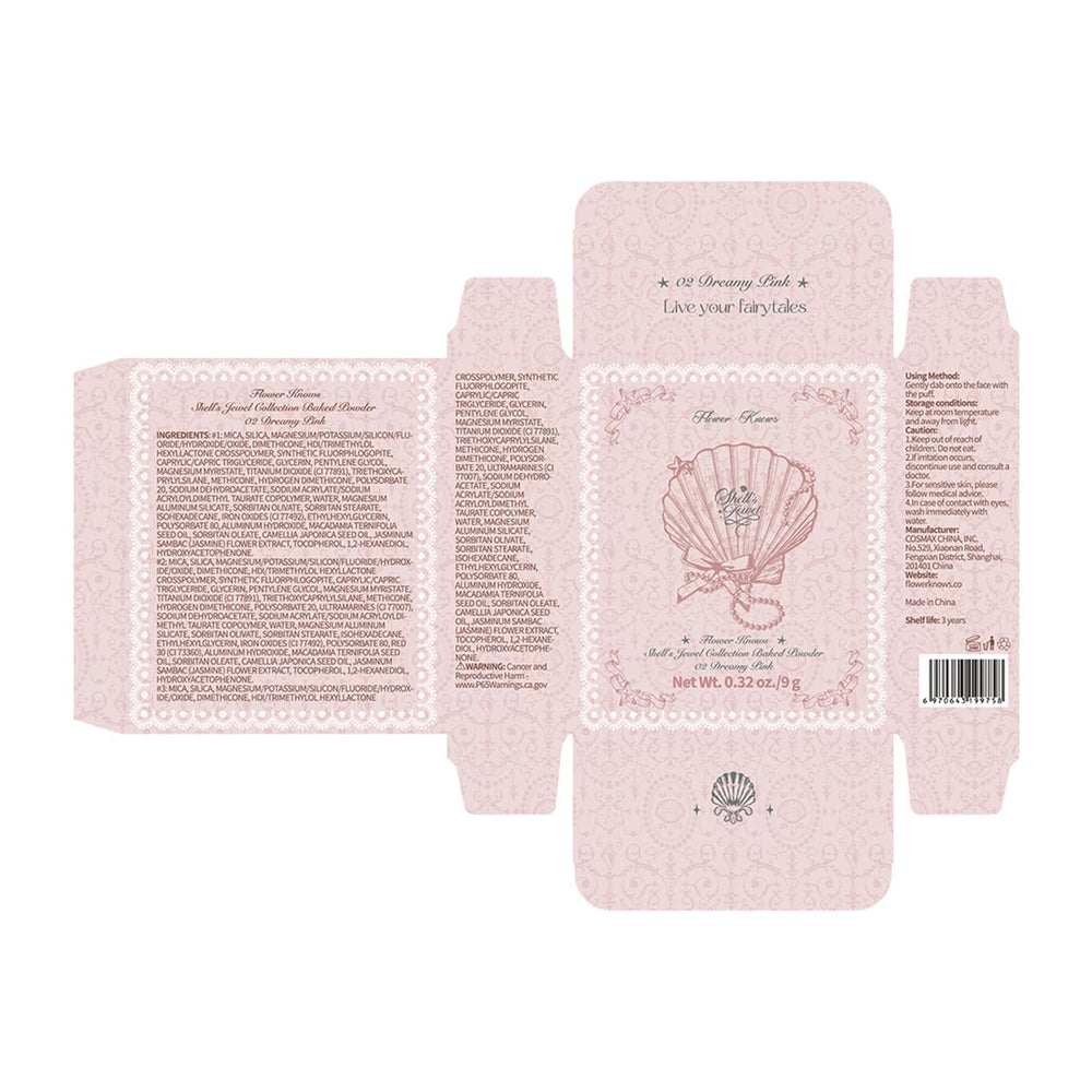Flower Knows lightweight translucent powder feeling breathable on skin