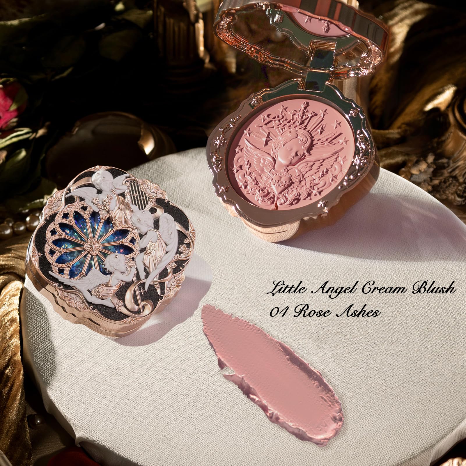 Flower Knows Little Angel Cream Blush offers blendable, natural-looking cheeks