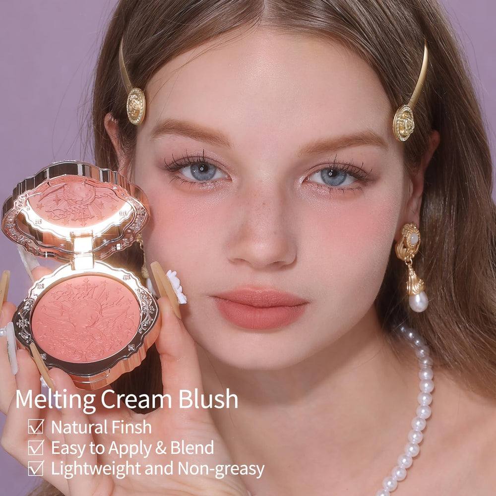 Flower Knows Little Angel Cream Blush Rose Ashes dusty mauve swatch