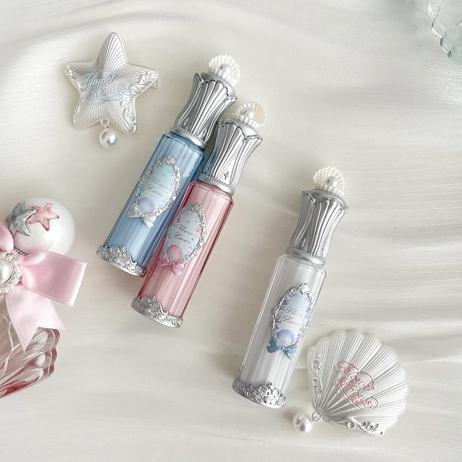 flower knows lip glaze provides non-sticky comfort with high-shine that lasts.