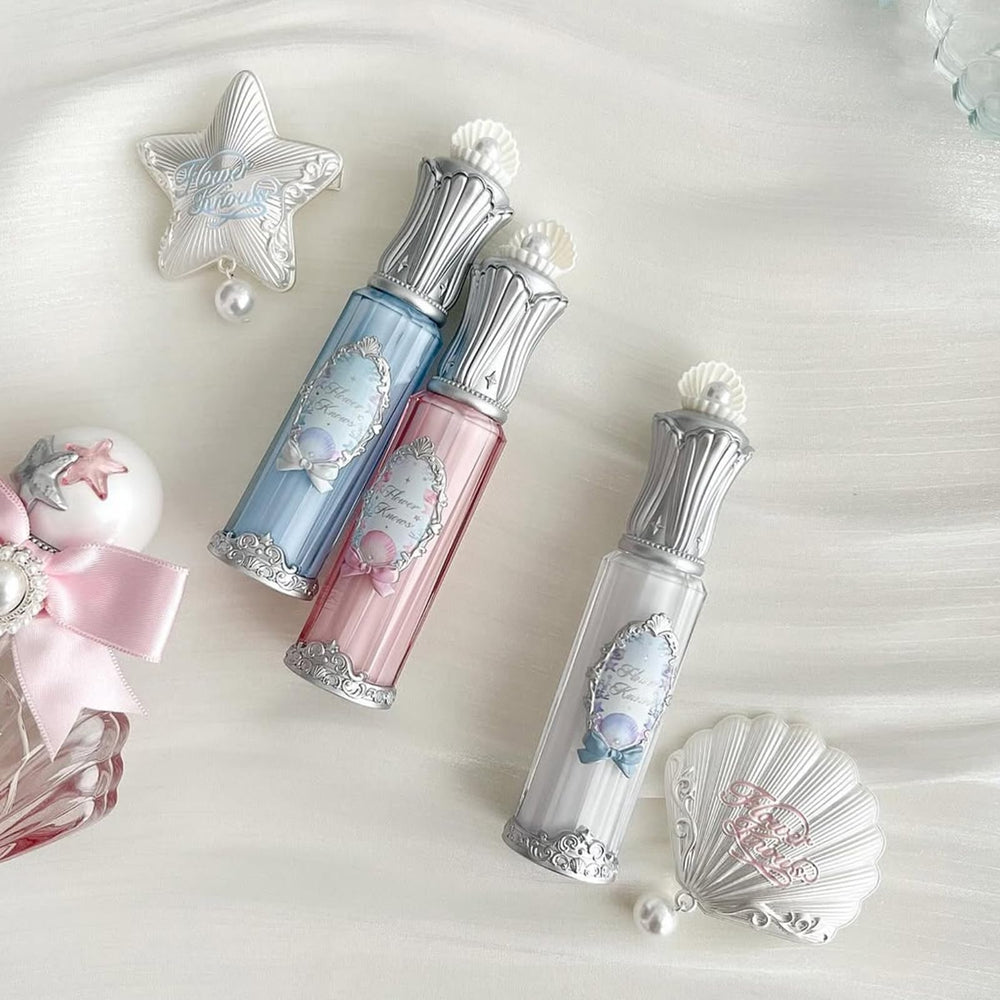 flower knows lip glaze provides non-sticky comfort with high-shine that lasts.