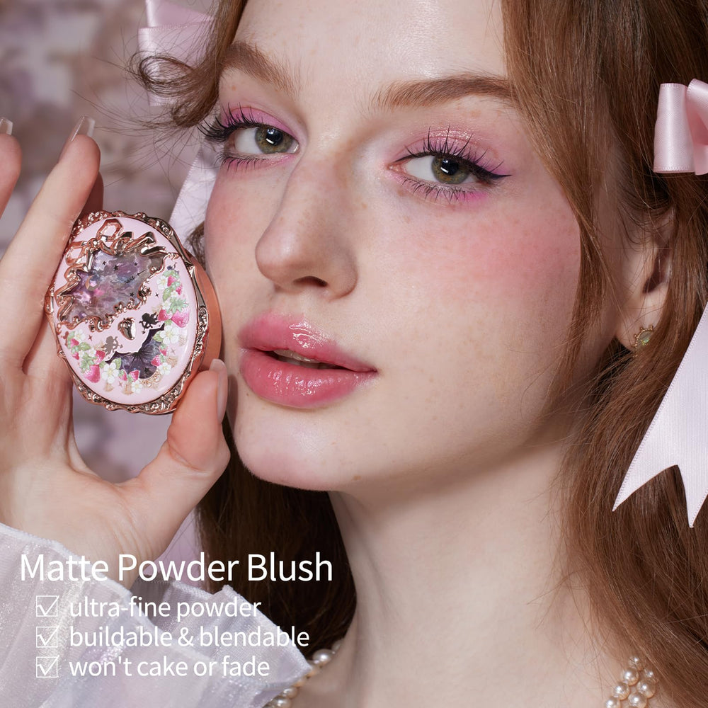 Flower Knows Rococo shell packaging doubles as elegant decor on your vanity.