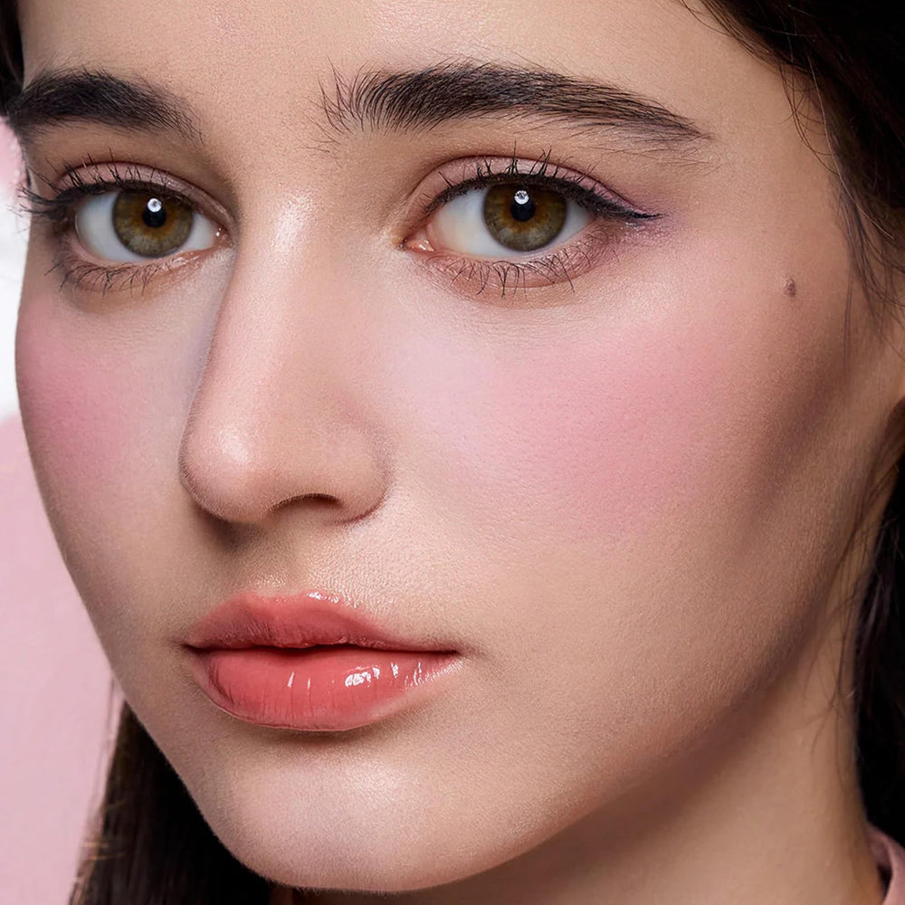 Flower Knows Rouge Snow shade duo offers pale pink and warm peach for subtle definition.