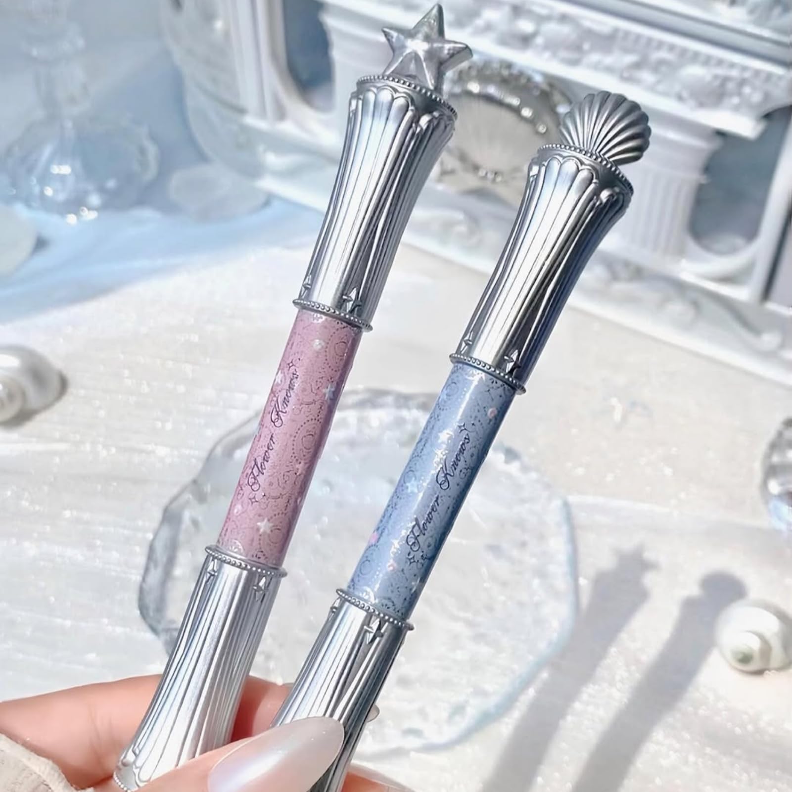 Flower Knows Shell's Jewel cruelty-free vegan formula for eyes and face