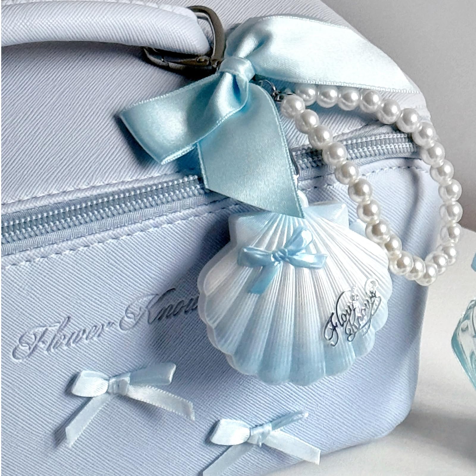 Flower Knows Shell's Jewel Highlighter Balm silk texture glides smoothly