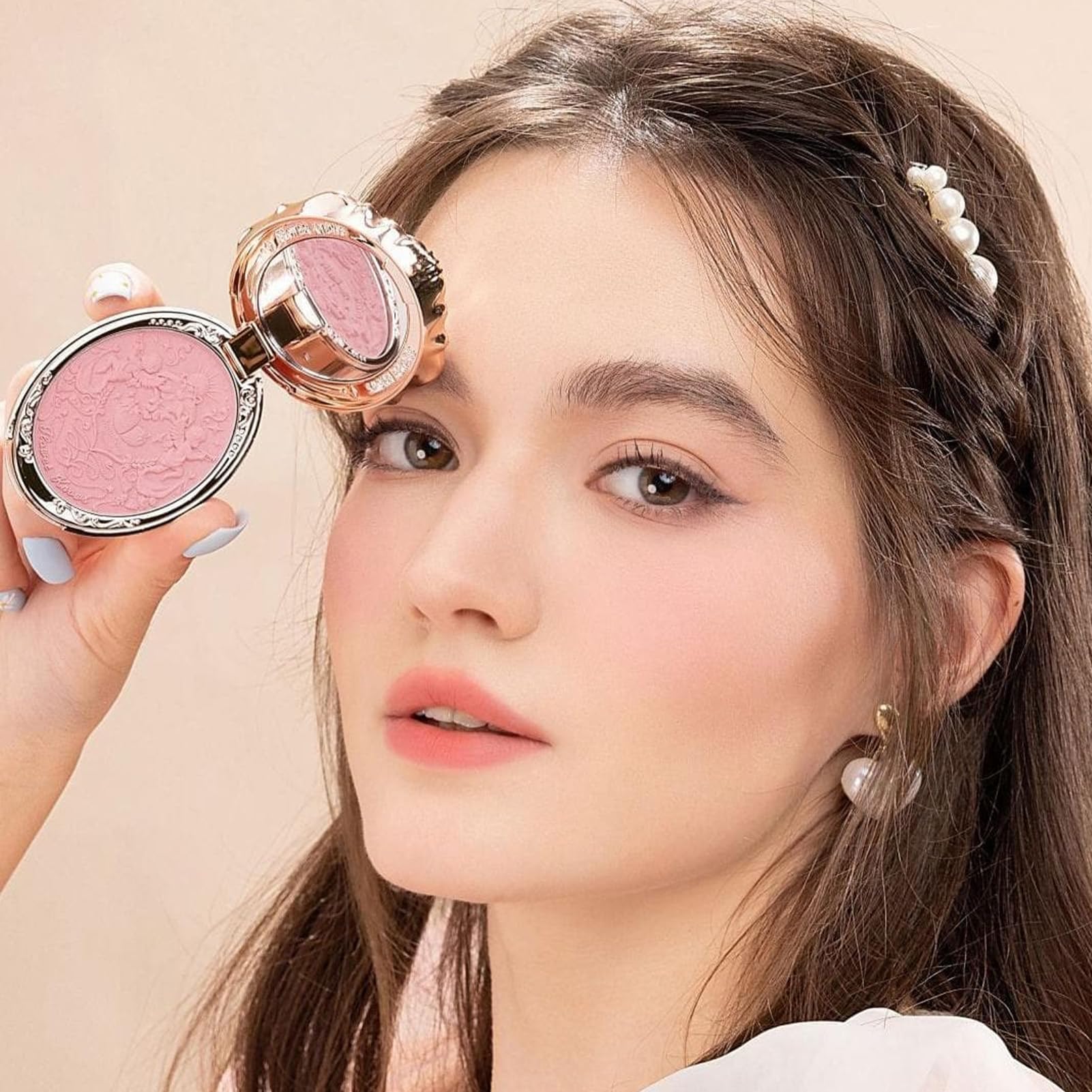 Flower Knows blush shade range from soft pink to peach for versatility.