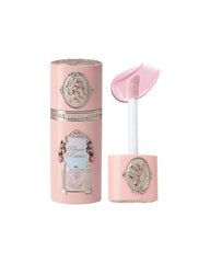 Flower Knows Strawberry Cupid liquid blush bottle with natural dewy glow.