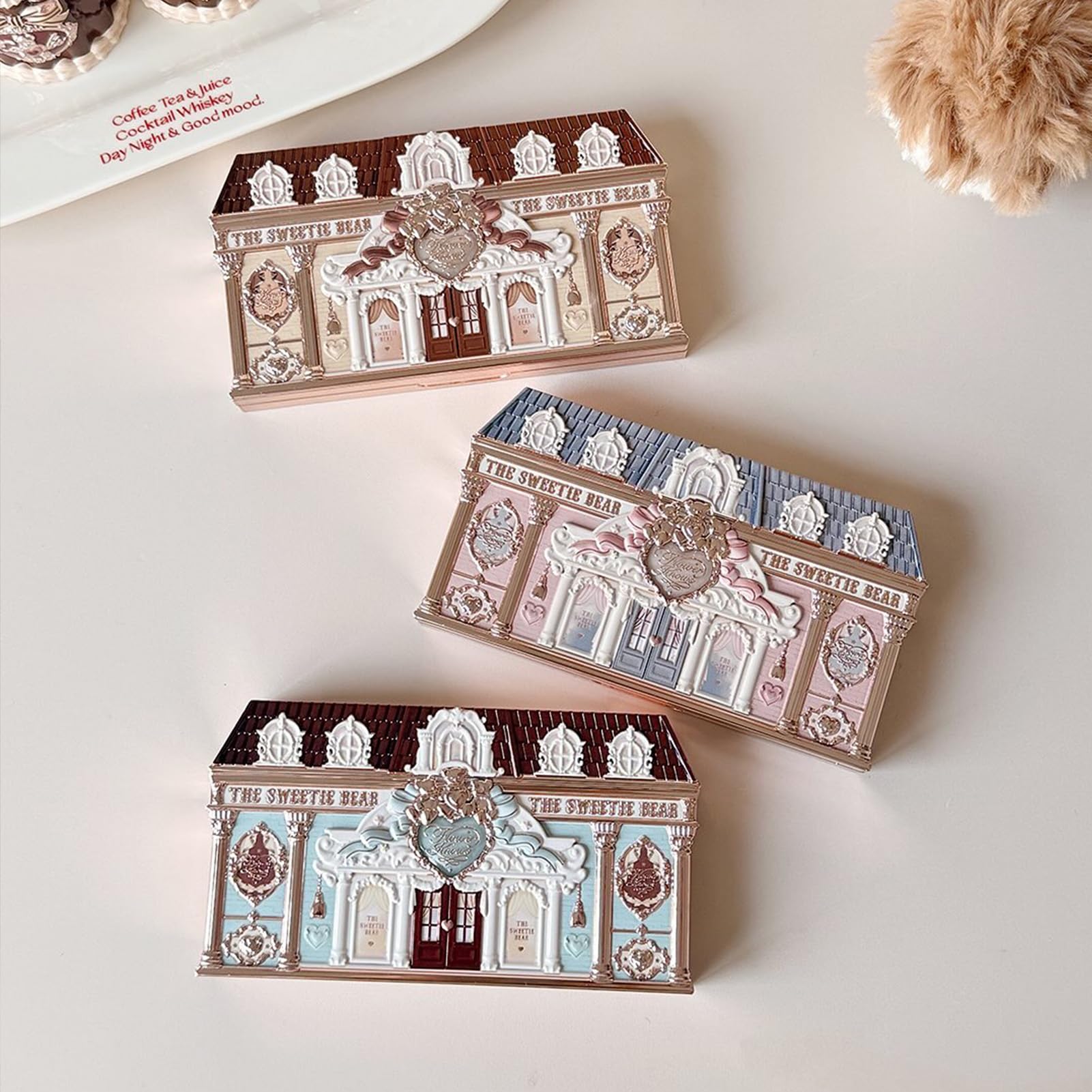 Flower Knows The Sweetie Bear included brush for precise, buildable application.