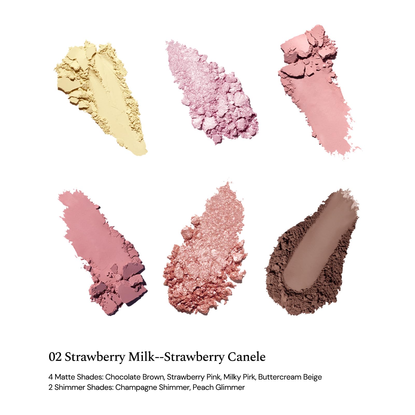 Flower Knows The Sweetie Bear compact open, easy access to versatile shades.