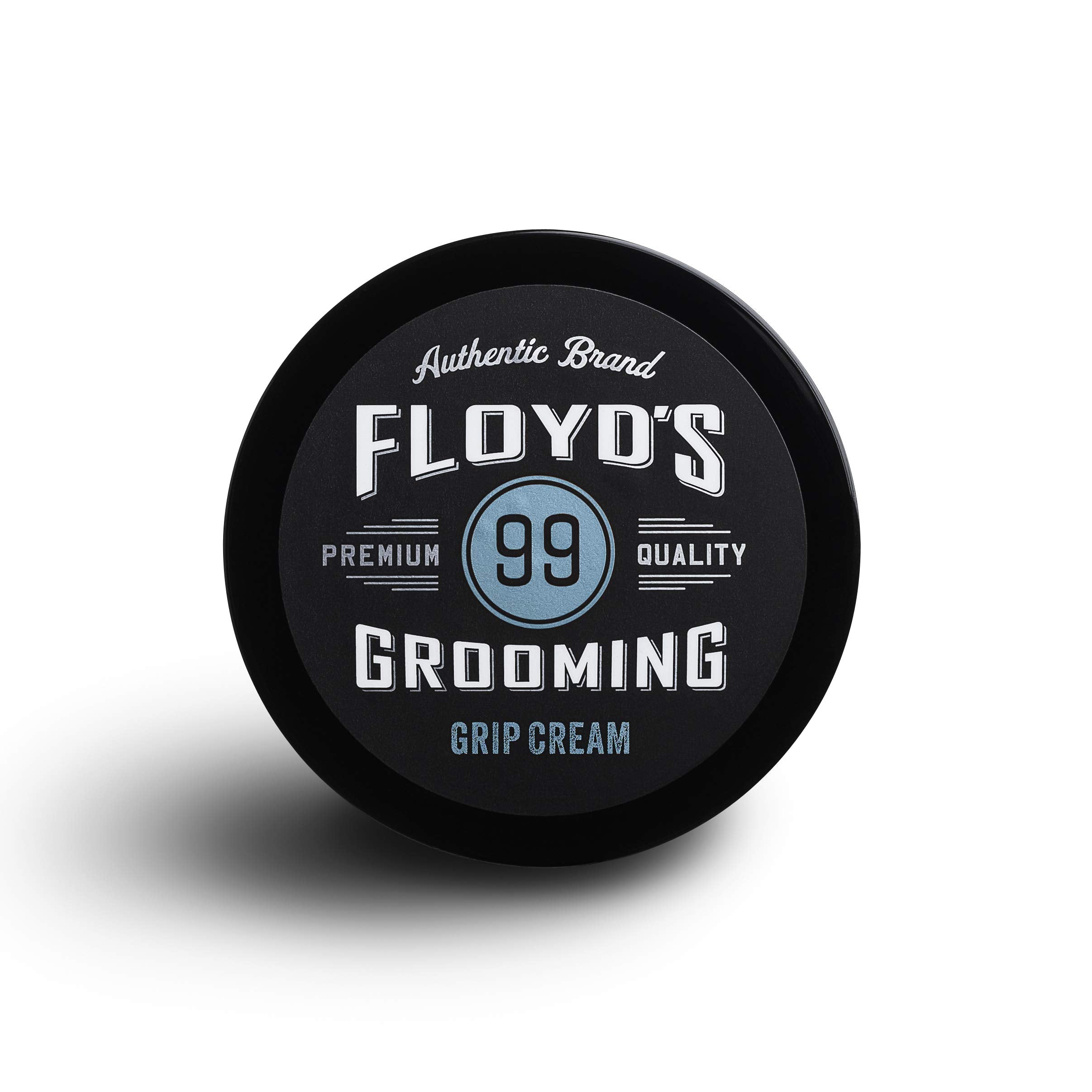 Floyd's 99 Grip Cream matte finish shown on hair for natural look