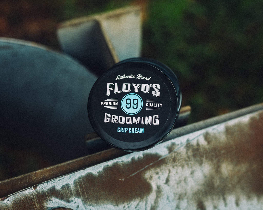 Floyd's 99 Grip Cream packaging and label for quick grab