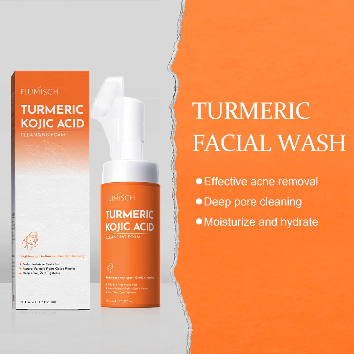 After cleansing, FluMisch reveals a refreshed, balanced complexion with a soft glow.