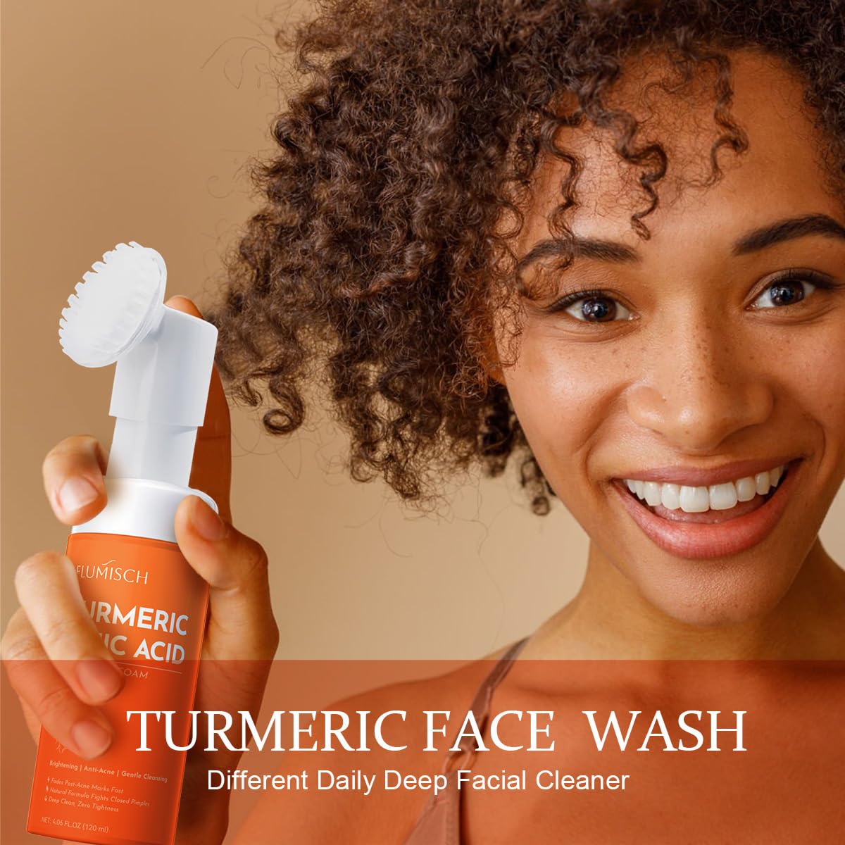 Light lemon scent enhances the cleansing ritual and mood.