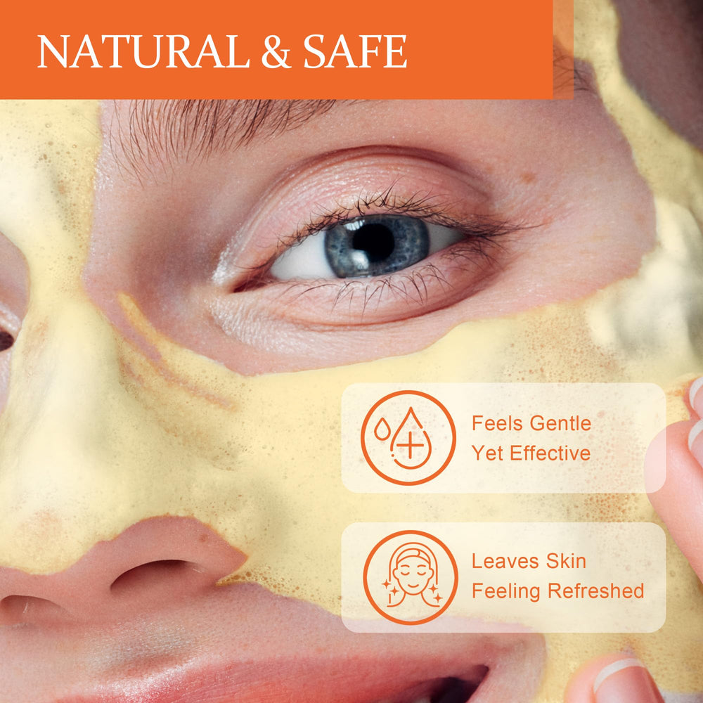 FluMisch demonstrates turmeric and Vitamin C infusion for brightening skin.