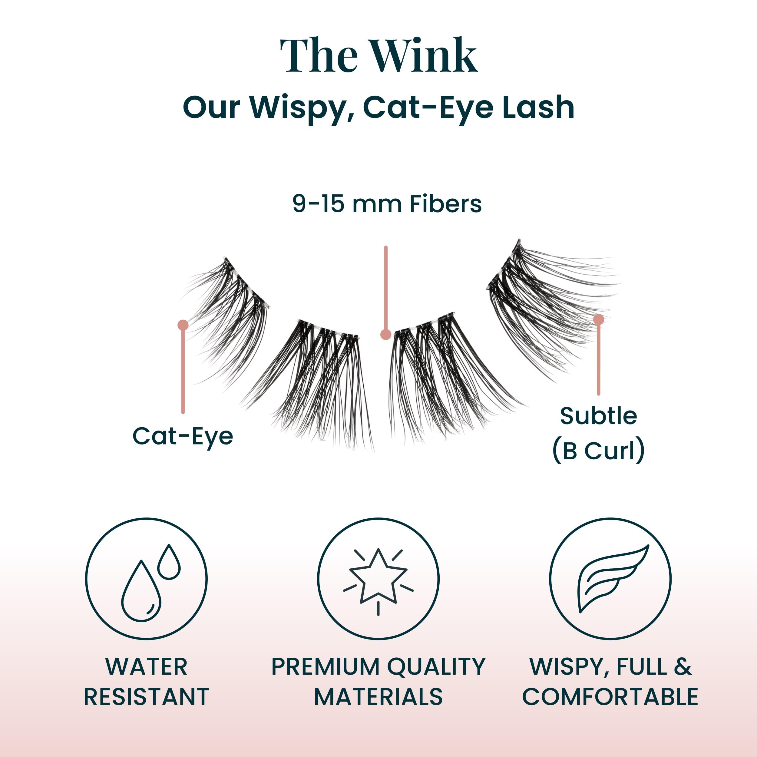 FlutterHabit lash applicator helps precise, comfortable at-home application.