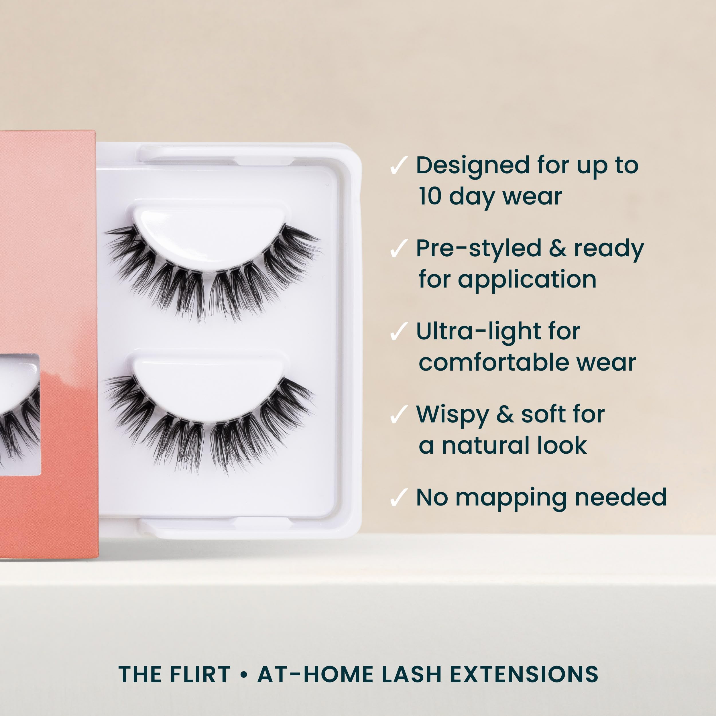 FlutterHabit Made For This Adhesive closeup supports wear-ready, durable lashes.