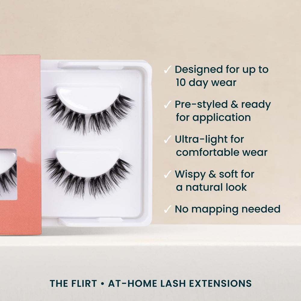 FlutterHabit Made For This Adhesive closeup supports wear-ready, durable lashes.