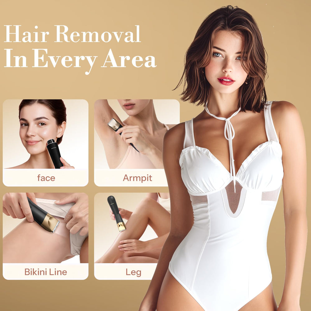 Flyant Bikini Trimmer IPX7 waterproof for shower-friendly trimming.