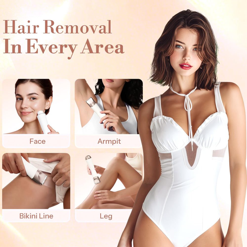 Flyant Bikini Trimmer waterproof IPX7 is suitable for wet or dry use with confidence.