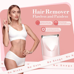 Flyant Bikini Trimmer Waterproof IPX7 shown for versatile wet or dry use.
