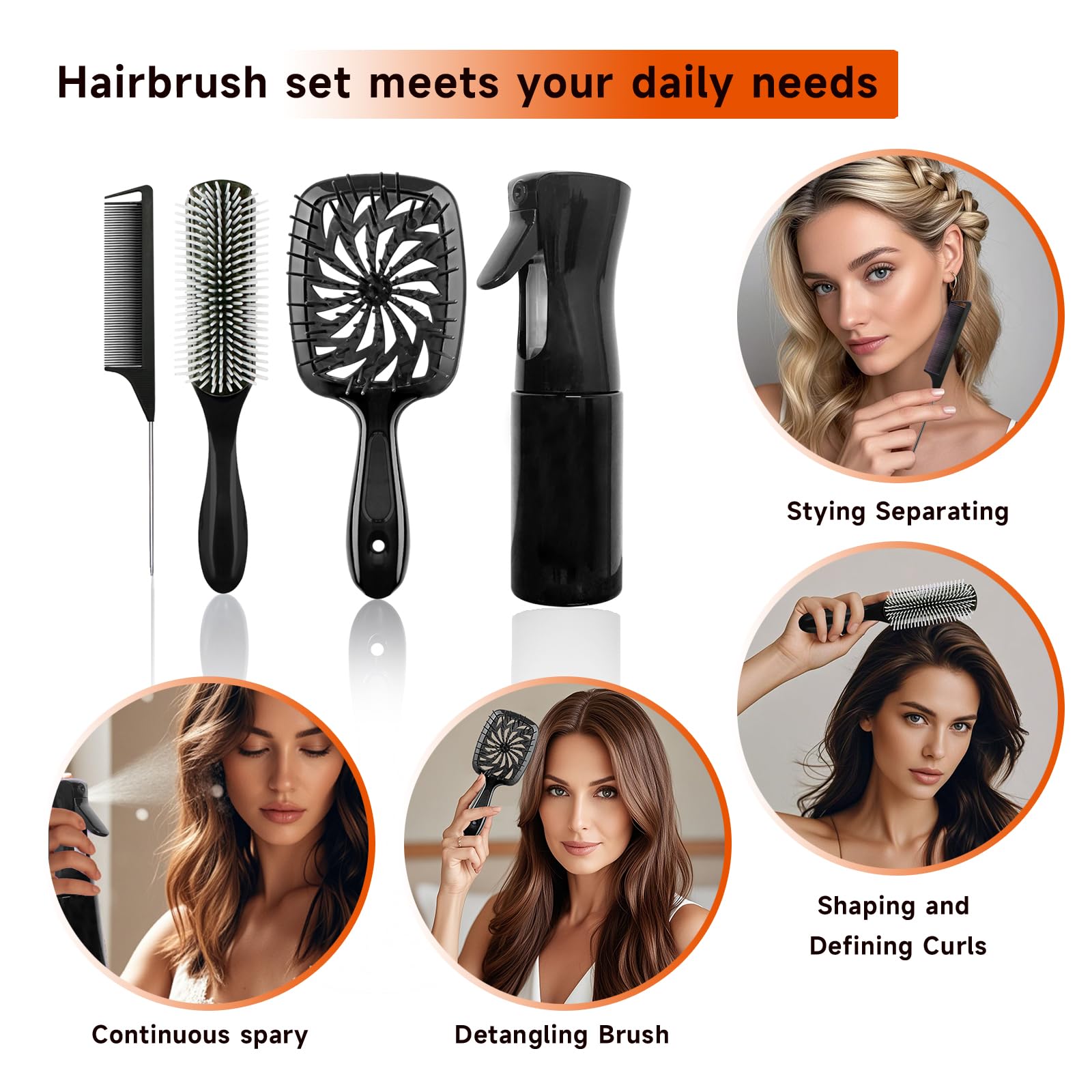 FlyLanyards hair tie keeps hairstyles secure during styling.