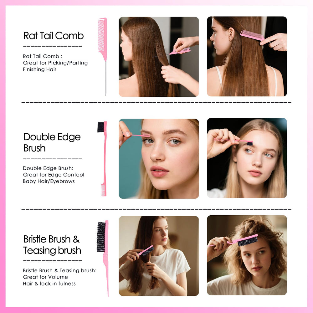 FlyLanyards side comb displays sleek tool for sectioning during styling.