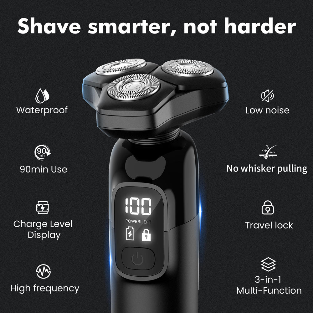 Flynth USB-C fast charge supports quick boosts for shaving.
