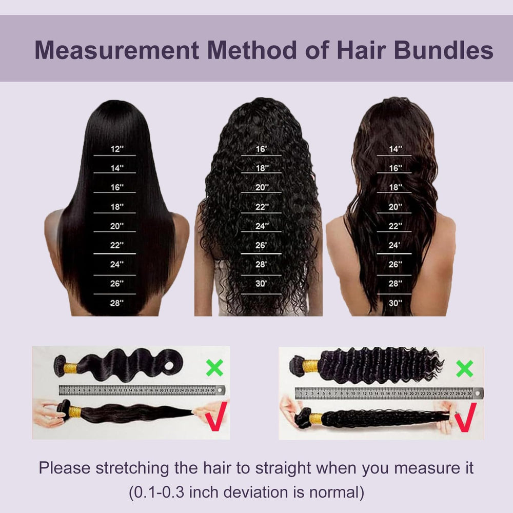 Flyzhuim Deep Wave Bundles packaged with wig cap for quick prep.