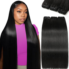 FMIDKOU 12A Brazilian hair bundles 20-inch display silky natural texture for everyday wear