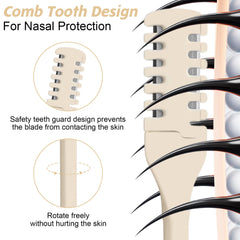 FNANJWQ materiales: acero inoxidable y ABS para durabilidad y agarre cómodo.