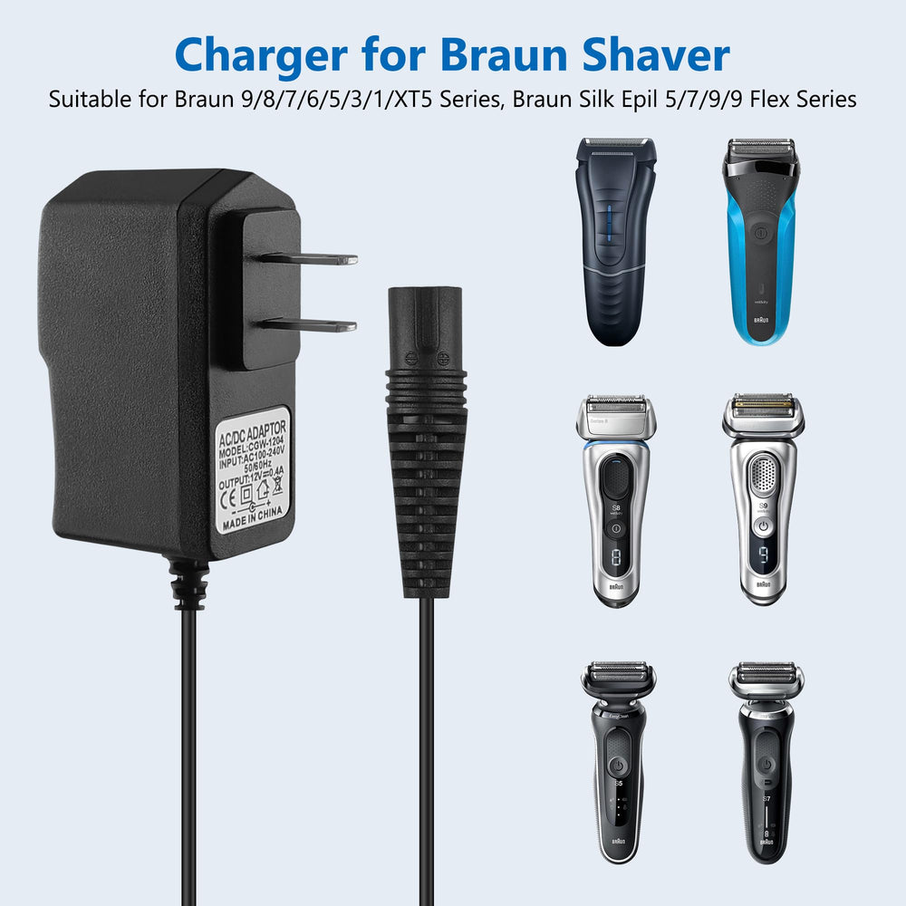 FNKTQL ABS-PC material charger offers durable construction for daily shaver use