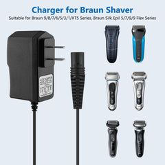 FNKTQL ABS-PC material charger offers durable construction for daily shaver use