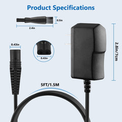 FNKTQL smart charging protects Braun shavers from overcurrent and overheating