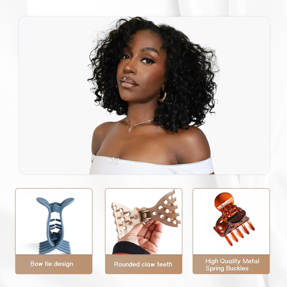 Foaryoer root lifting clip non-slip-serrated keeps hair secure during daily styling