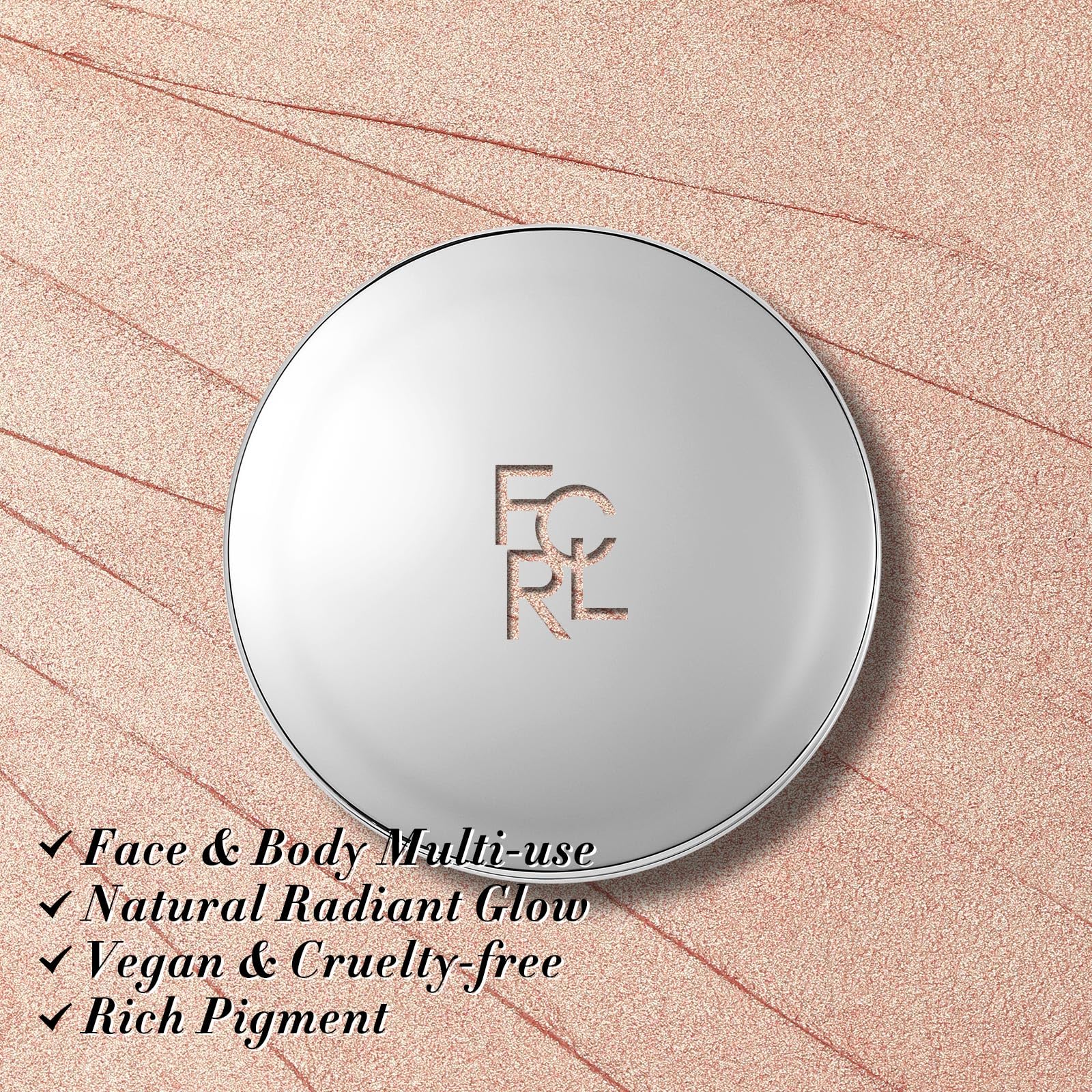 FOCALLURE GD01 New World glow on body and face.