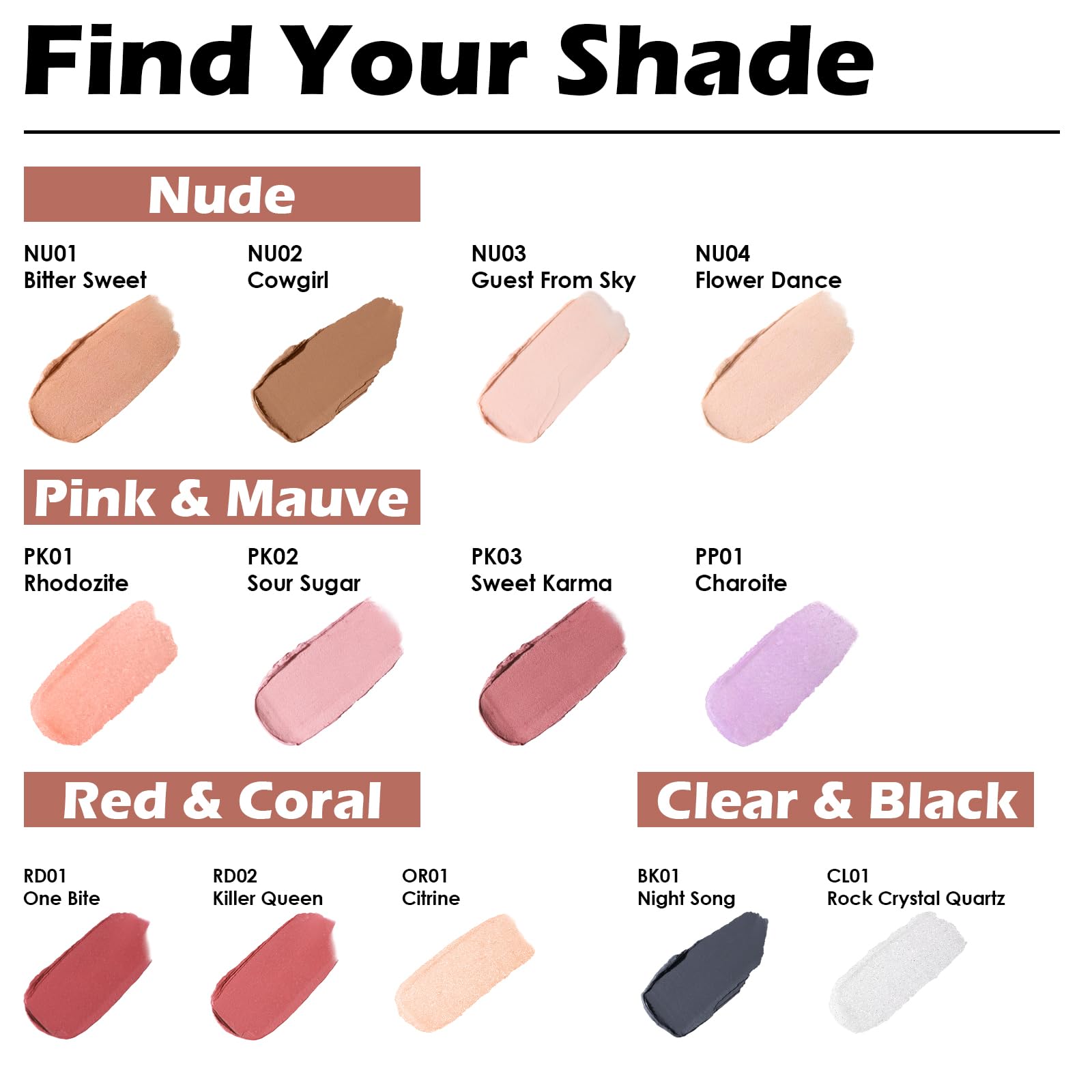 FOCALLURE magnetized lipstick case for secure on-the-go touch-ups